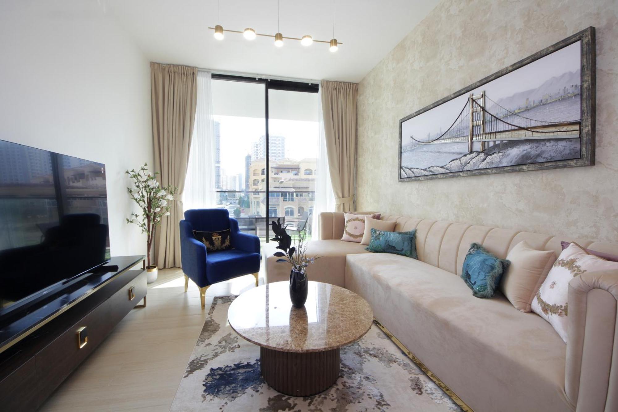 Modern 2 Bedroom In Binghatti Crescent Jvc- Truebleu * Dubai