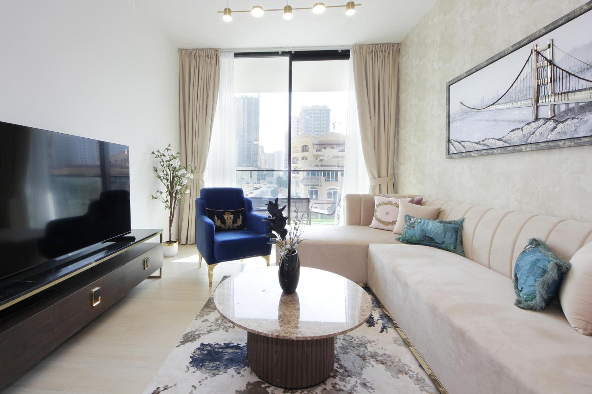 Modern 2 Bedroom In Binghatti Crescent Jvc- Truebleu Dubai